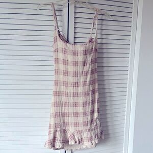 Oliviaceous gingham summer dress size S